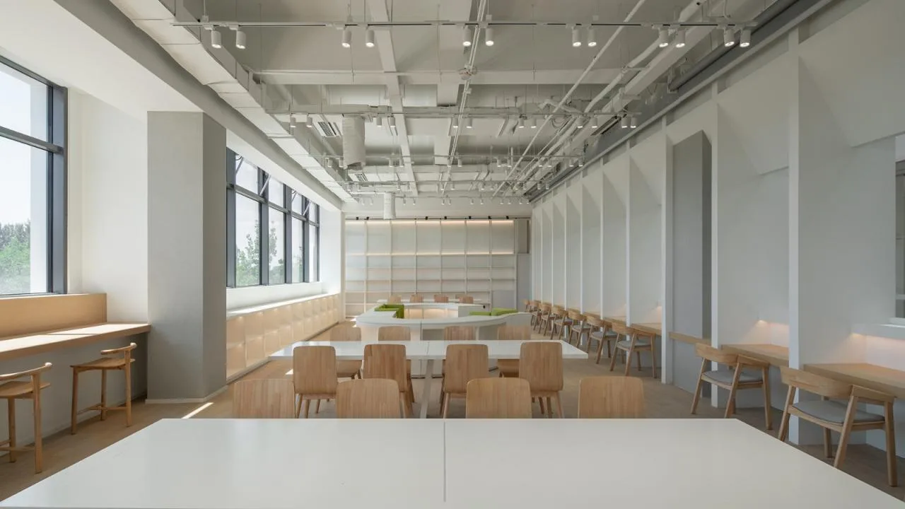 BIM Architecture | Shouchuang Heyuan Pinggu New City Rental Housing Community Library/Yan Yang Architectural Design