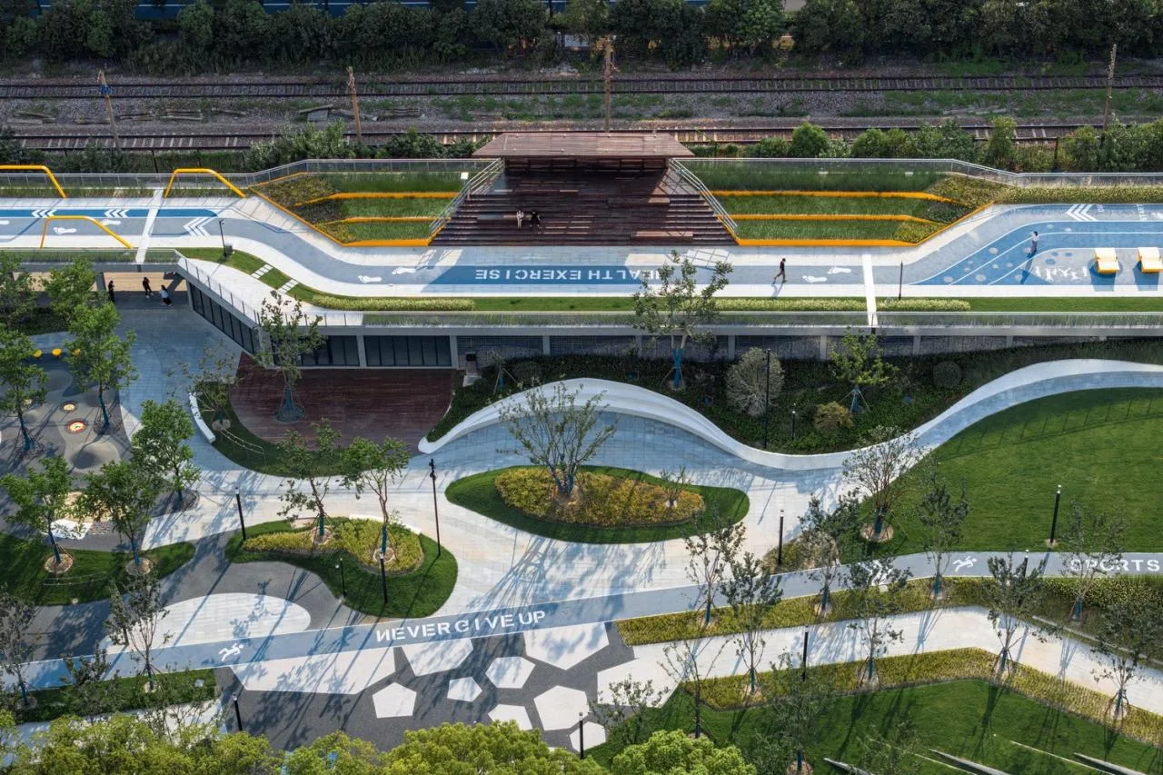 BIM Architecture | Shanghai New Frontier • New Second Green Space& Citizen Center/UA You'an Design