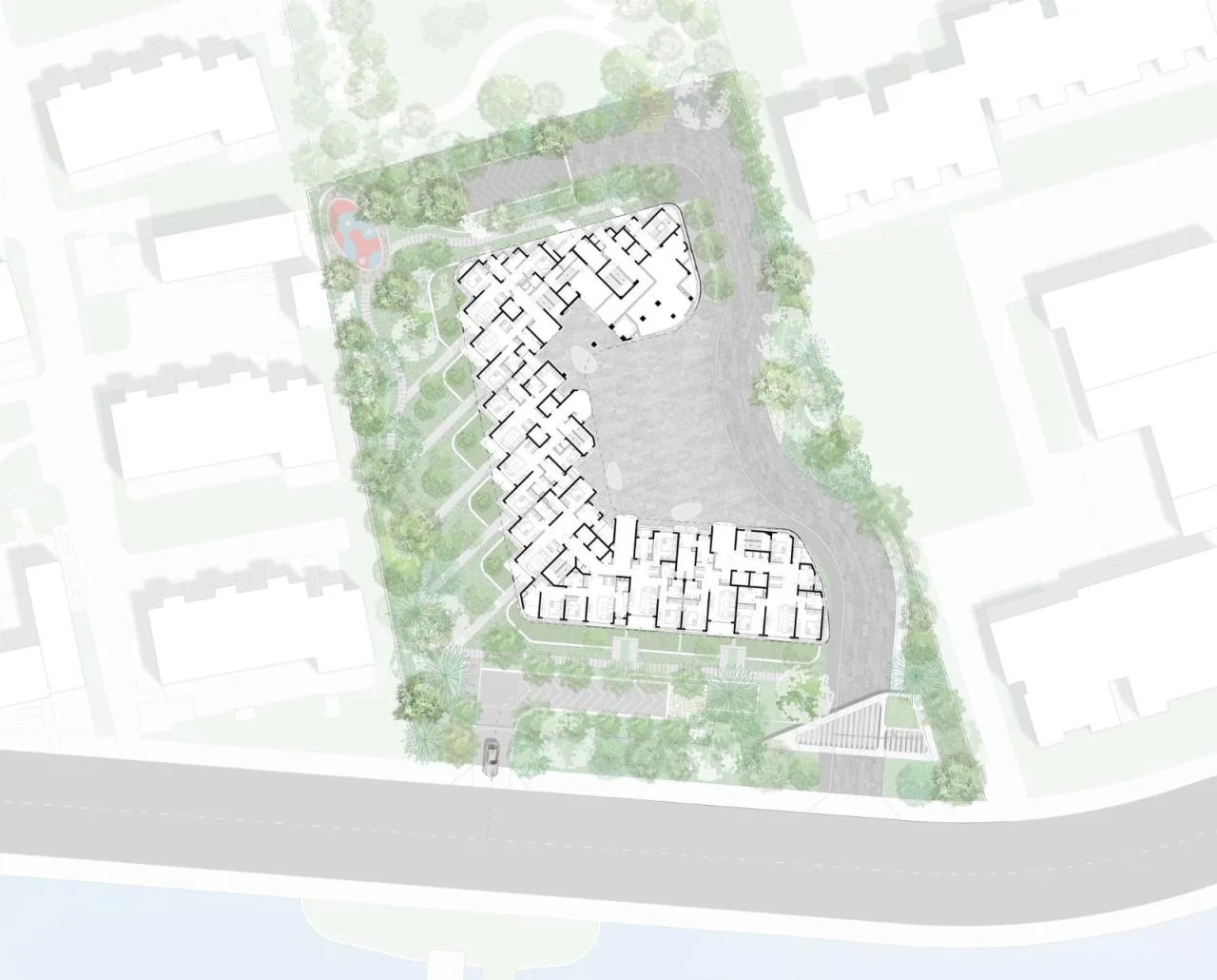 BIM Architecture | Shanghai Pudong Jiahua E18 Innovative Residence/EID Arch+Shanghai Tianhua Architectural Design+Aedas