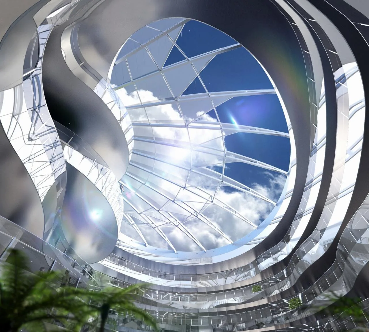 BIM Architecture | "Floating" Tencent Headquarters Park 04 Plot/Ma Yansong MAD