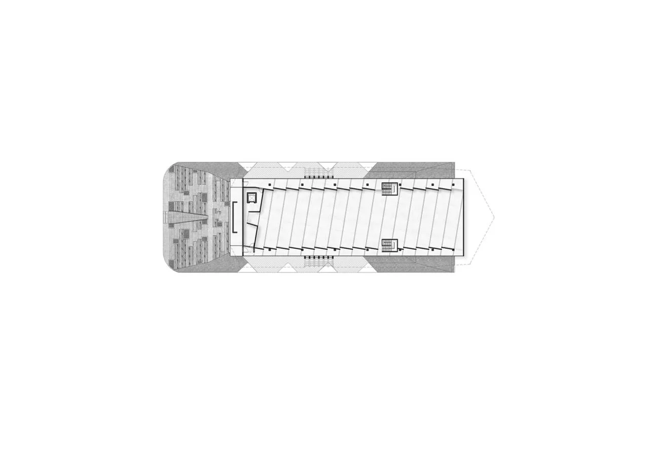 BIM architecture | hollowing out, allowing light to enter the mosque At Taufik/JOSO