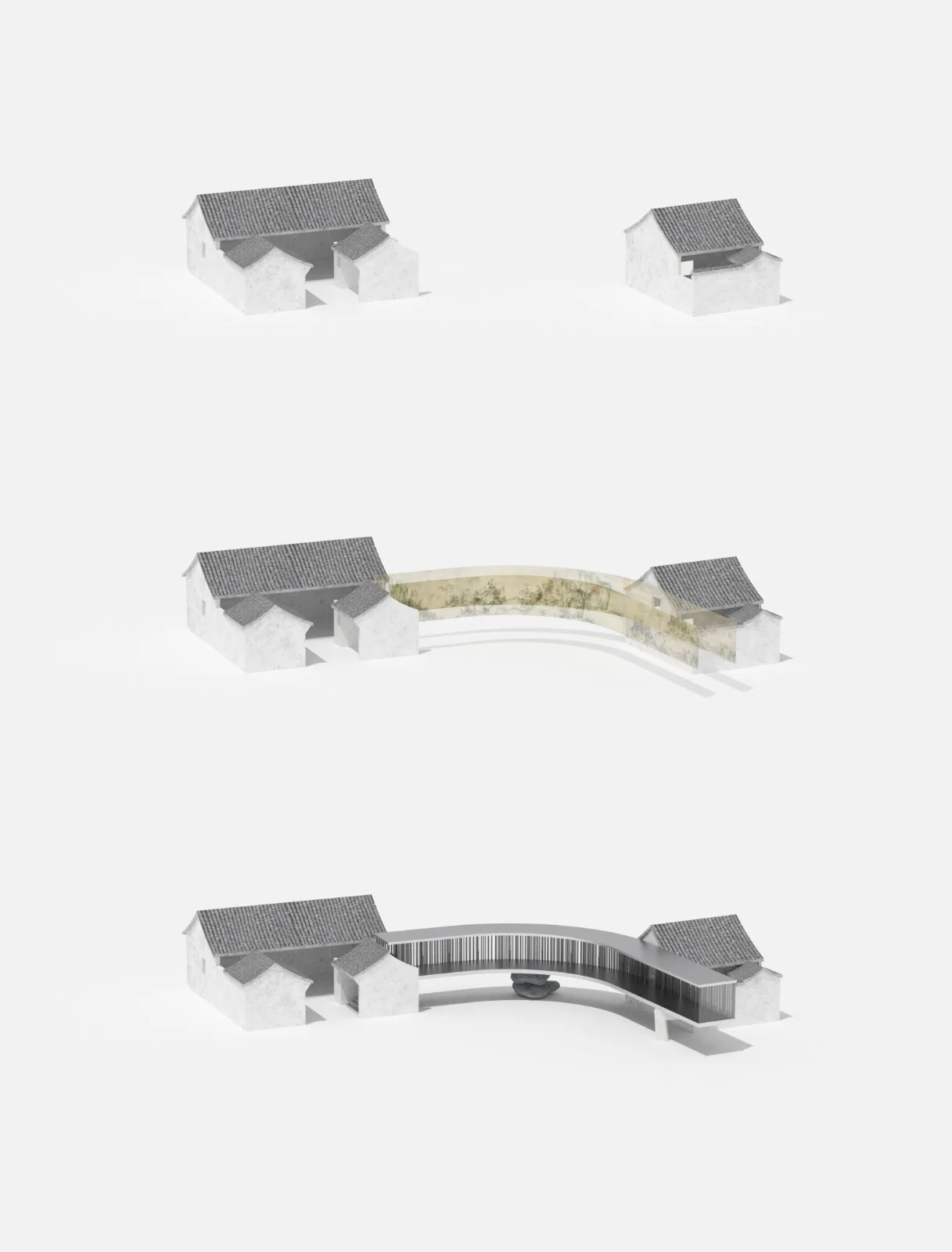 BIM Architecture | Nanbei Lake Lakeside Tea Room/Ten Domain Architecture