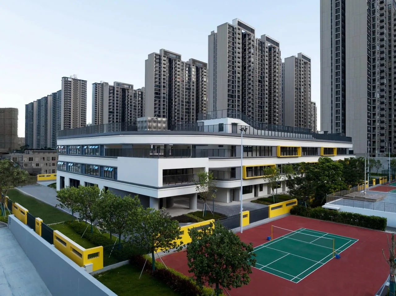 BIM Architecture | Zhongyang School and Shantou Special Center Kindergarten/Botao Architecture in Longhu District, Shantou City
