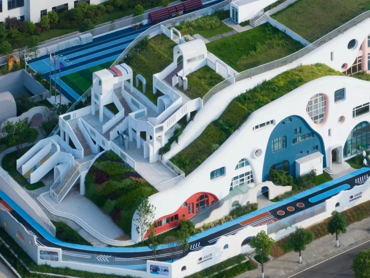 BIM Architecture | China's Most Beautiful Kindergarten: Dale Zhiye Kindergarten, They Make Kindergartens the Most Anticipated Place/Deca Architectural Design Center