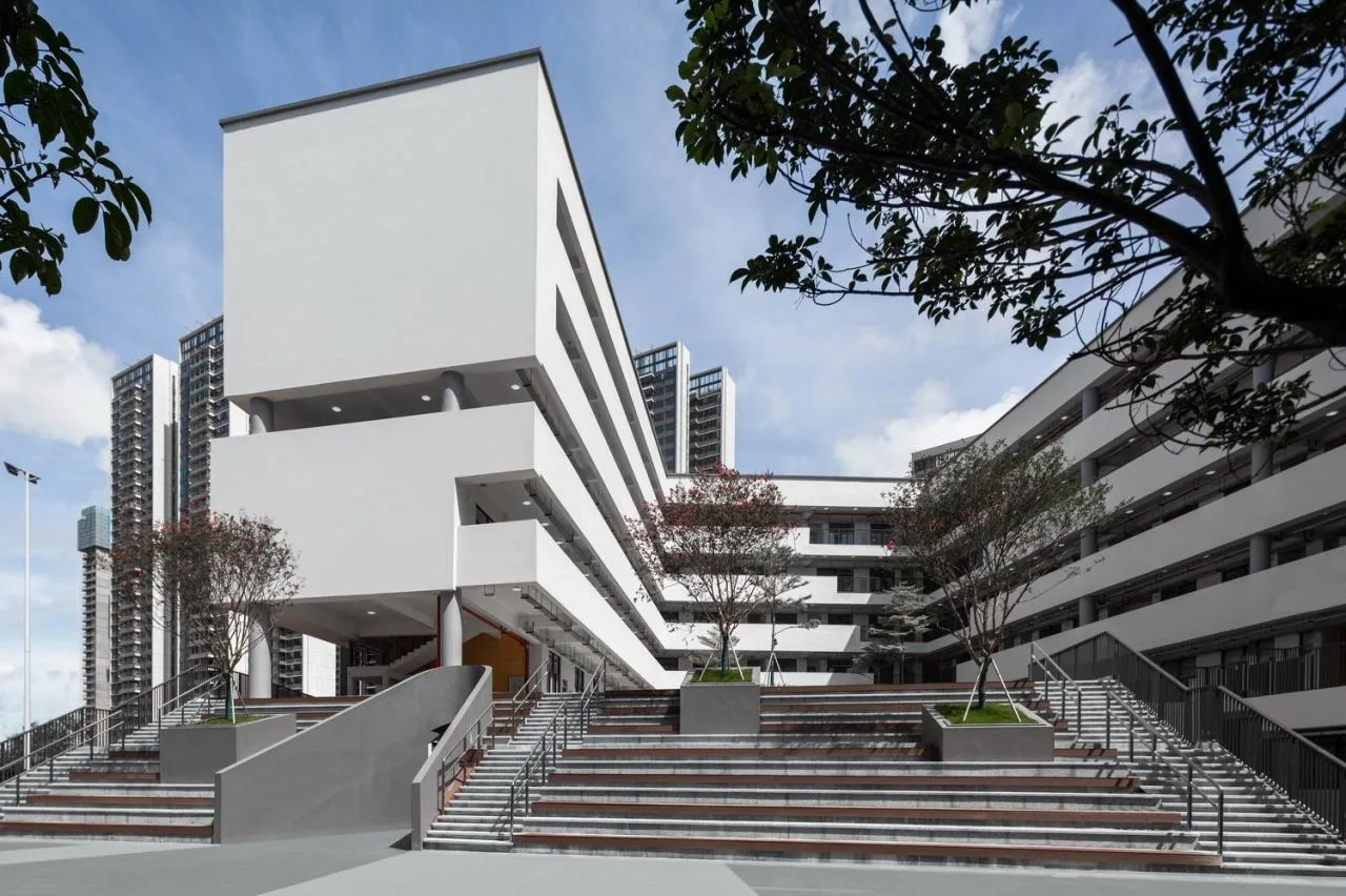 BIM Architecture | Zhongyang School and Shantou Special Center Kindergarten/Botao Architecture in Longhu District, Shantou City