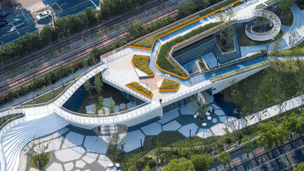 BIM Architecture | Shanghai New Frontier • New Second Green Space& Citizen Center/UA You'an Design