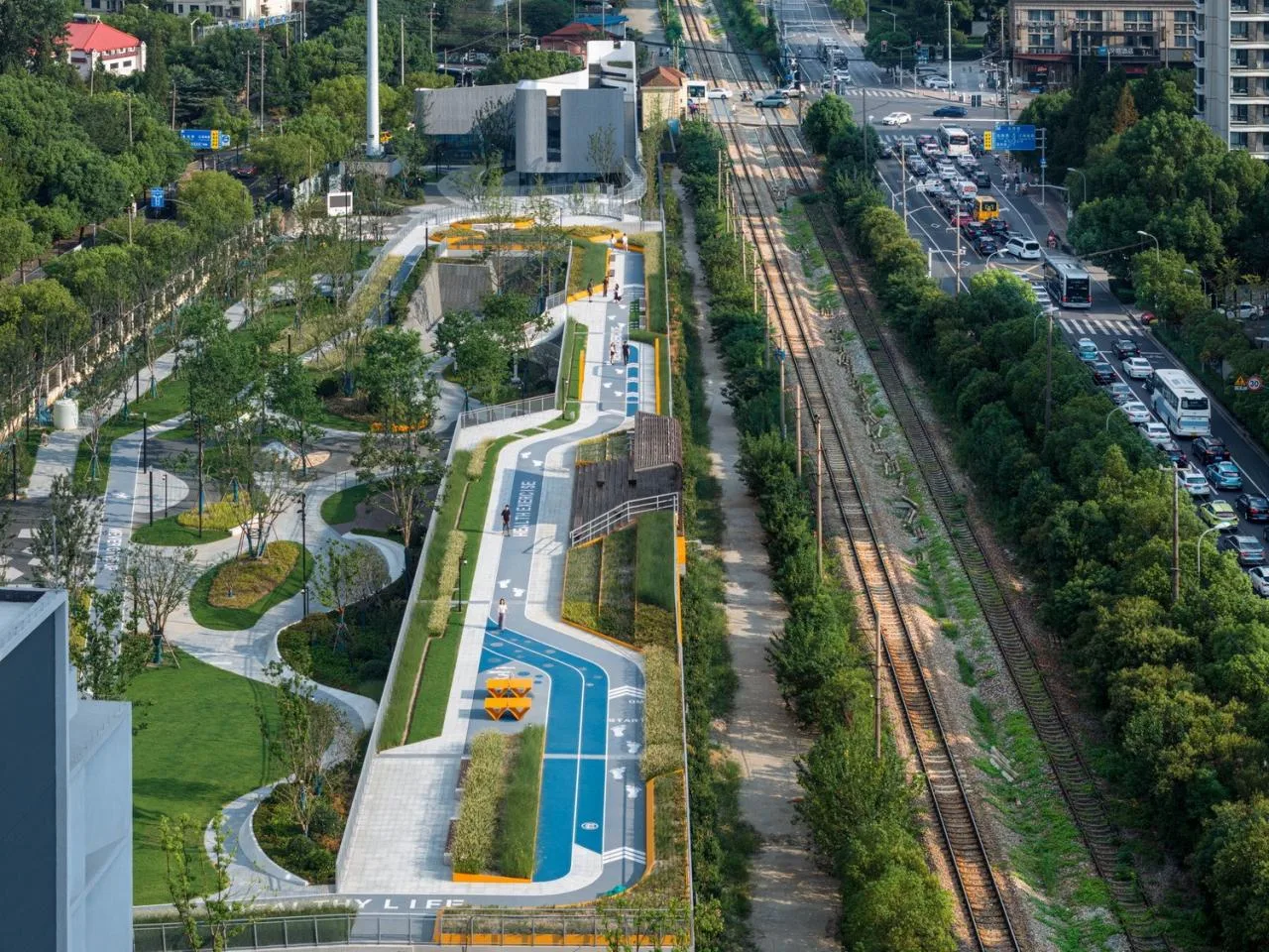 BIM Architecture | Shanghai New Frontier • New Second Green Space& Citizen Center/UA You'an Design
