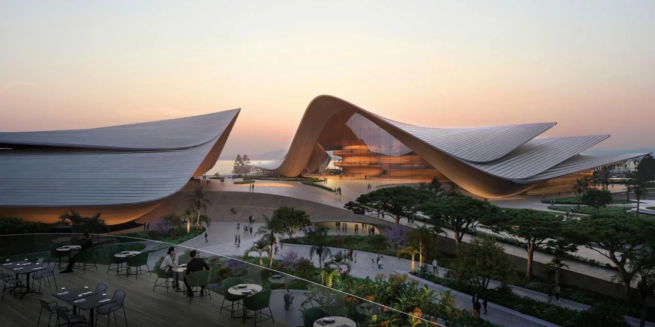 BIM Architecture | Sanya New Culture District Design Competition/Zaha Hadid Architects