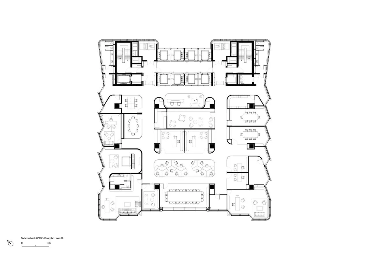 BIM Architecture | Ho Chi Minh City Technology Bank Headquarters/Foster+Partners