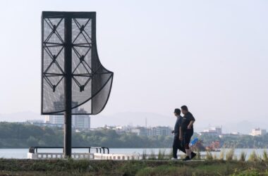 BIM Architecture: 'Wind Rises' Installation and Jingshi Guang River Embankment Renovation by Huazhong University of Science and Technology & Qing · Weishe Studio-BIM WORLD