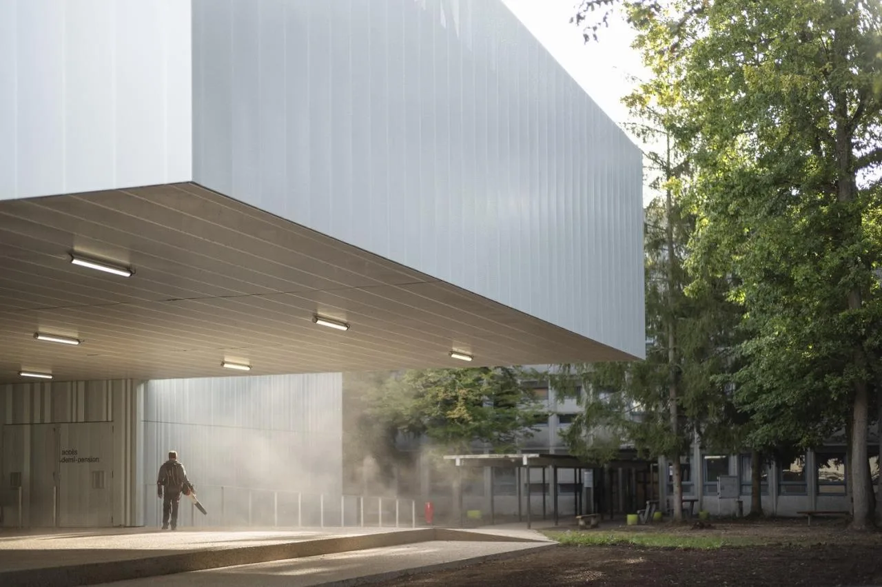 BIM Architecture | Joliot Curie School Catering Services and School Life Center/Ateliers O-S Architects