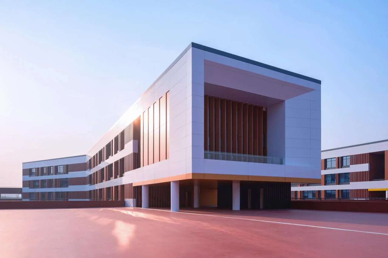 BIM Architecture | Bohai Experimental School (Ministry of Basic Education)/Institute of Architectural Design and Research, Chinese Academy of Sciences