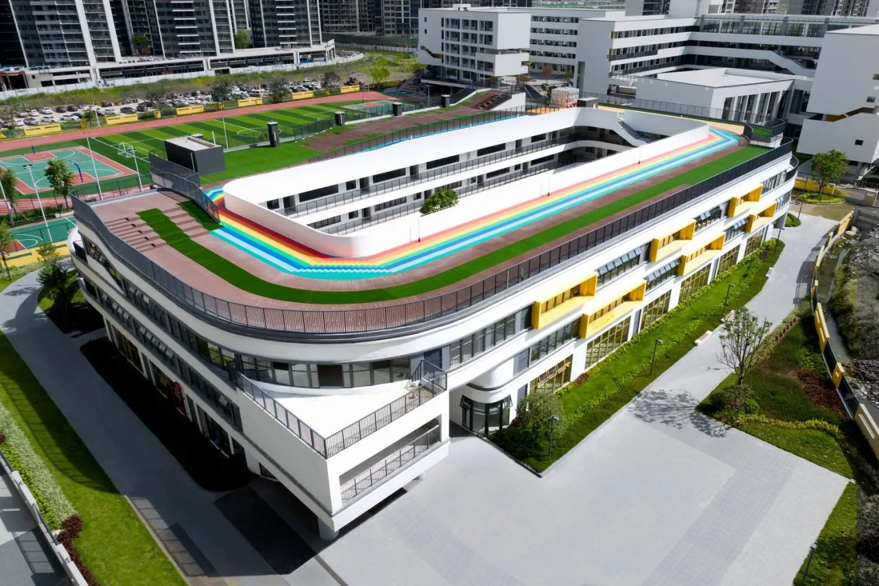 BIM Architecture | Zhongyang School and Shantou Special Center Kindergarten/Botao Architecture in Longhu District, Shantou City