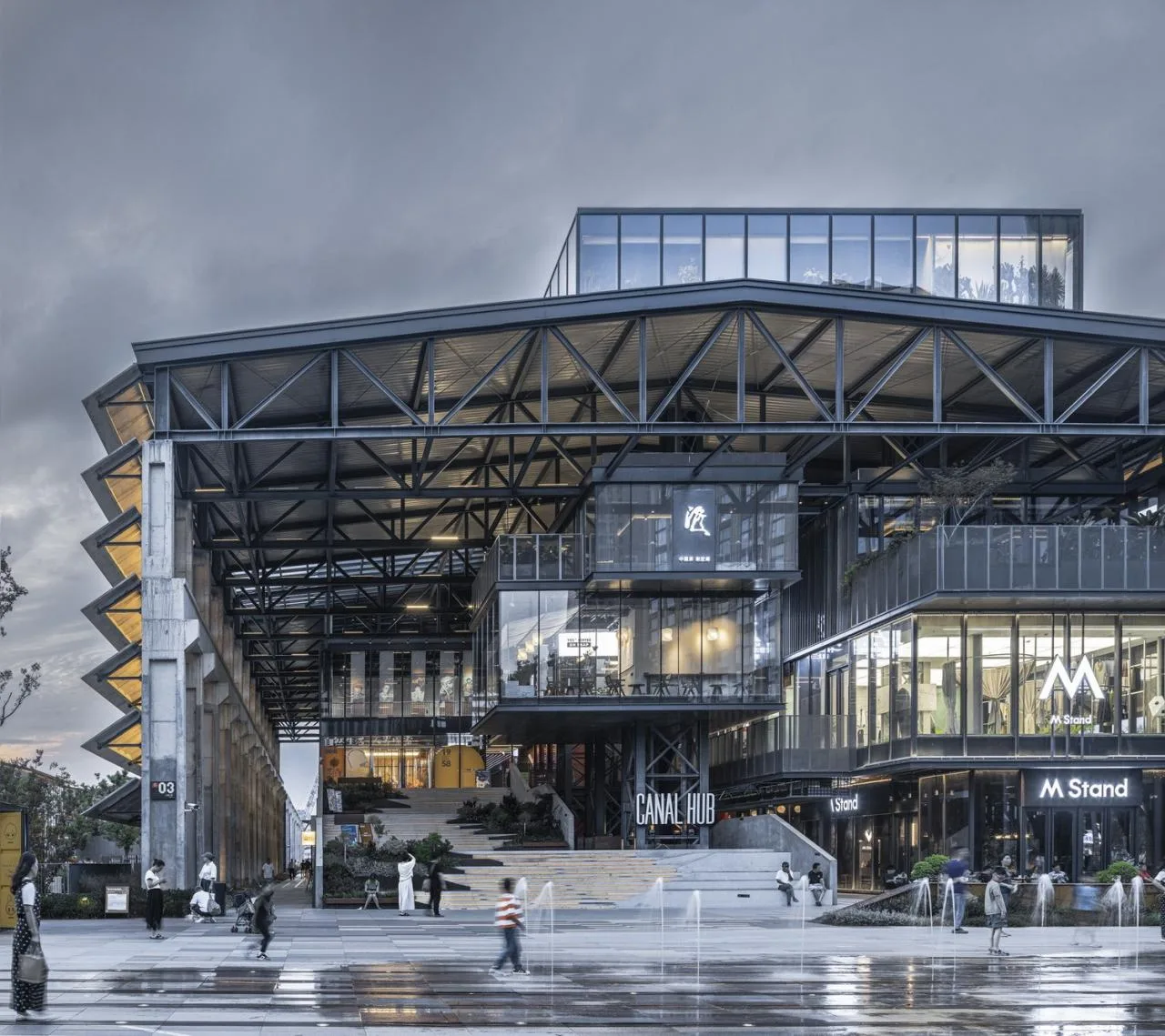 BIM Architecture | Canal Hub 1958/Shenzhen Huahui Design