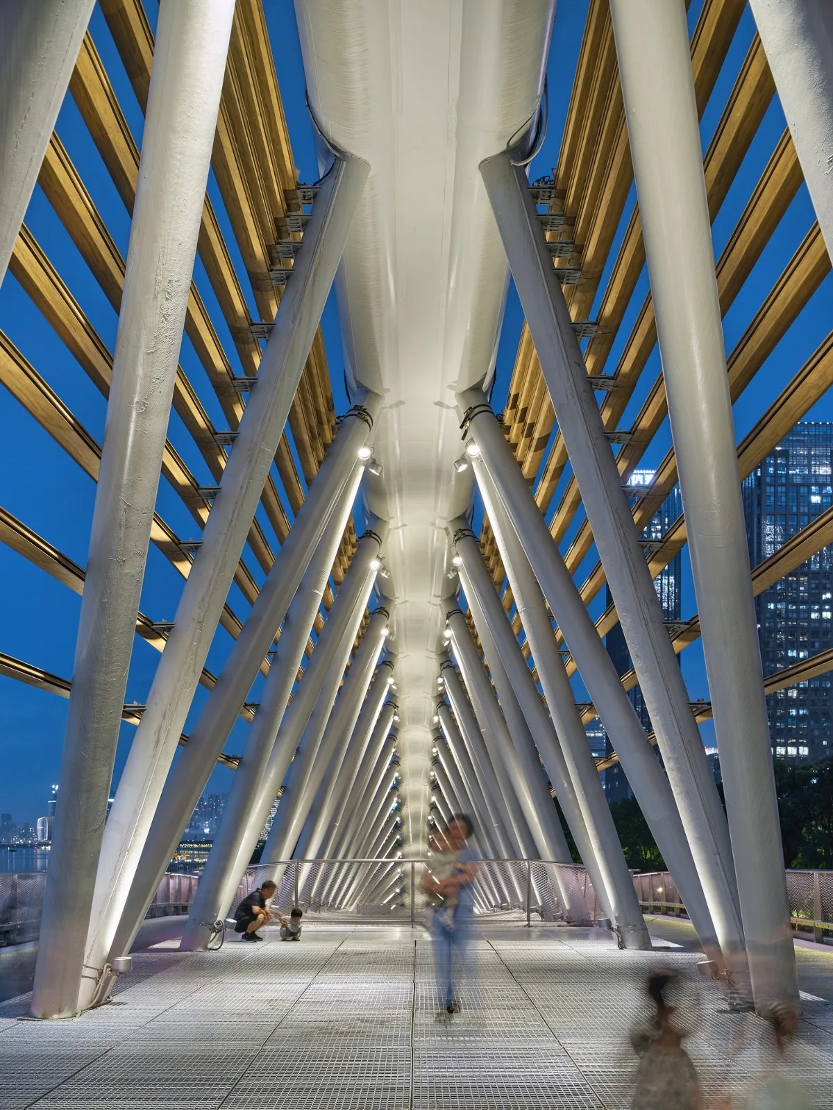 BIM Architecture | Hangzhou Binjiang Public Space · Silk Bridge/Tongji Original Design Studio