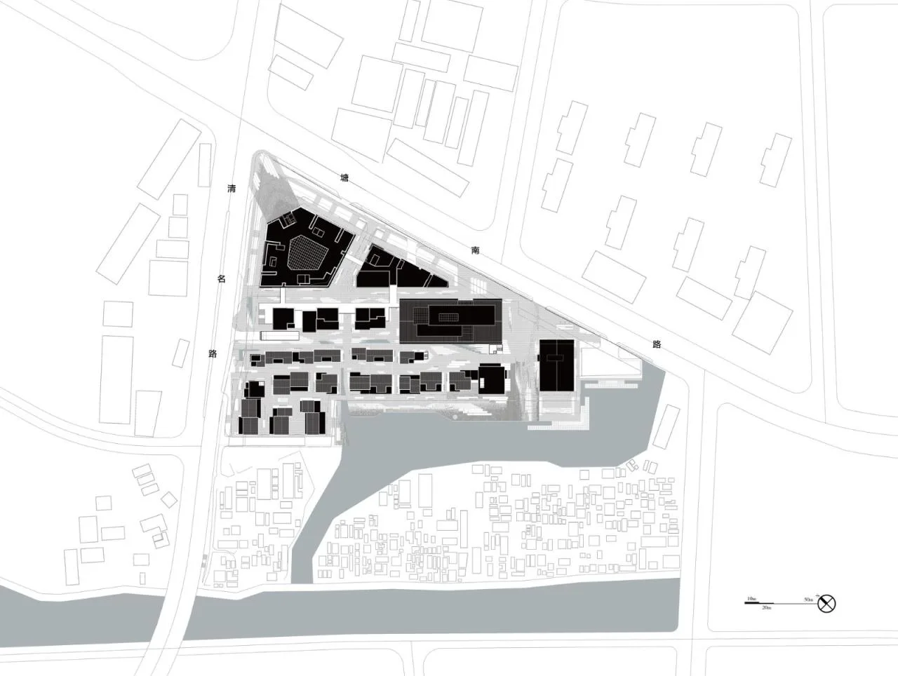 BIM Architecture | Canal Hub 1958/Shenzhen Huahui Design