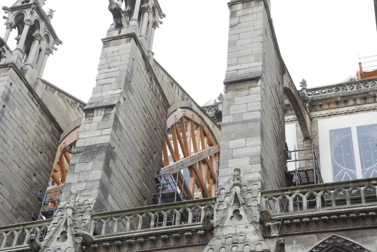 BIM Architecture | The wooden roof of Notre Dame Cathedral in Paris is planned to reopen next year!