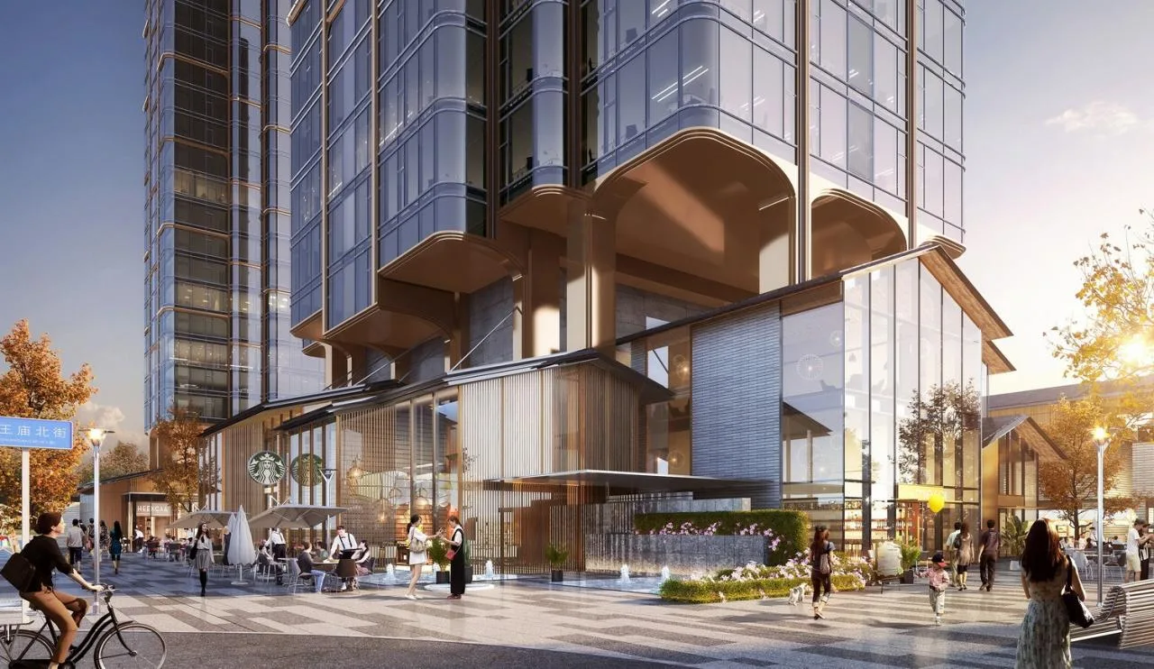 BIM Architecture | Chengdu 'Excellence • Dianjiangtai No. 79' Urban Renewal Complex/Meng Fanhao line+Architectural Firm
