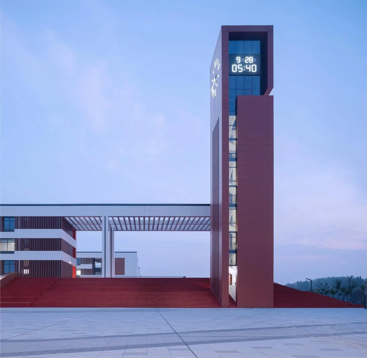 BIM Architecture | Bohai Experimental School (Ministry of Basic Education)/Institute of Architectural Design and Research, Chinese Academy of Sciences