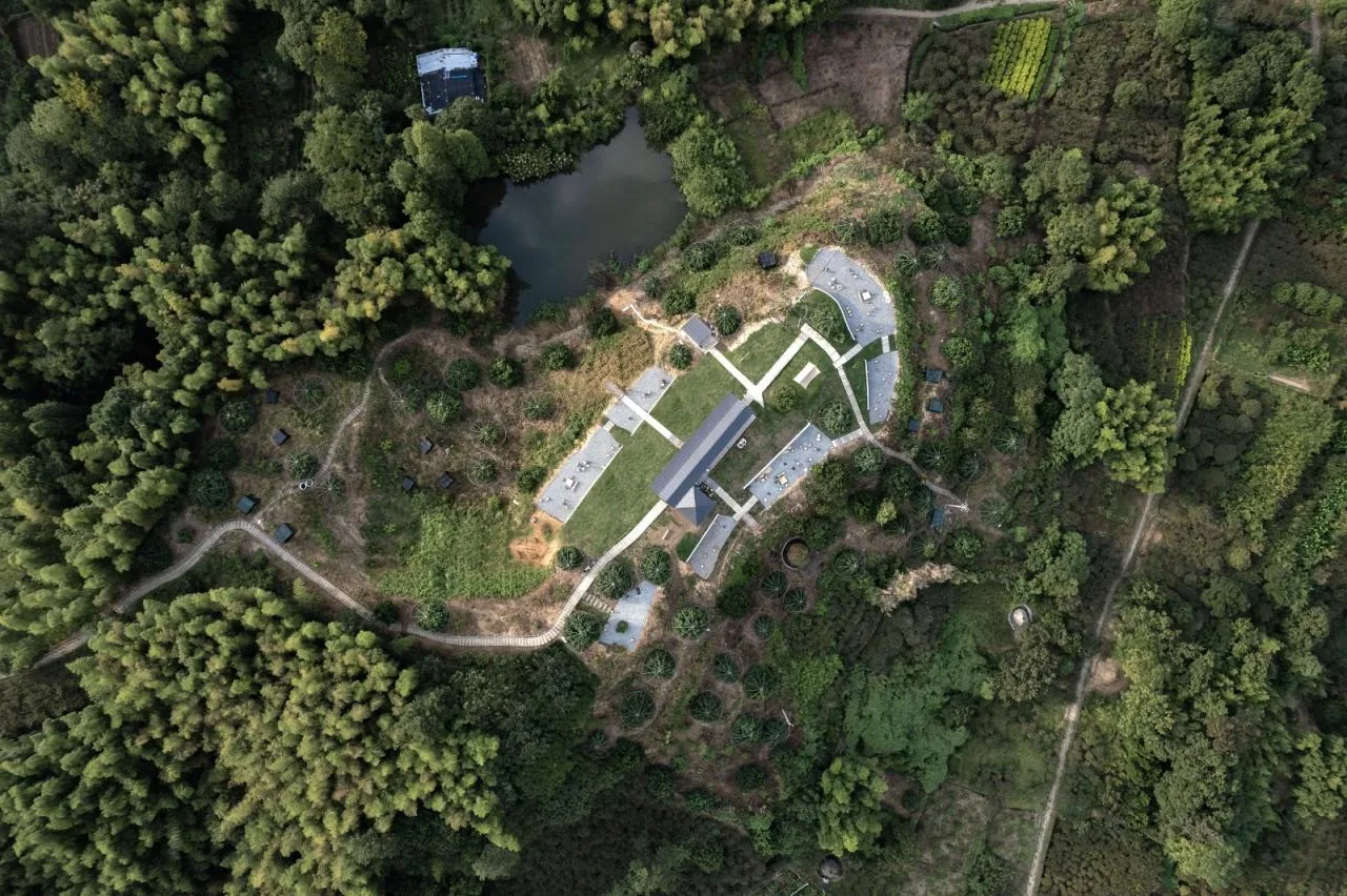 BIM Architecture | Shanye Tea Cafe/Pingjie Design at the foot of Siming Mountain