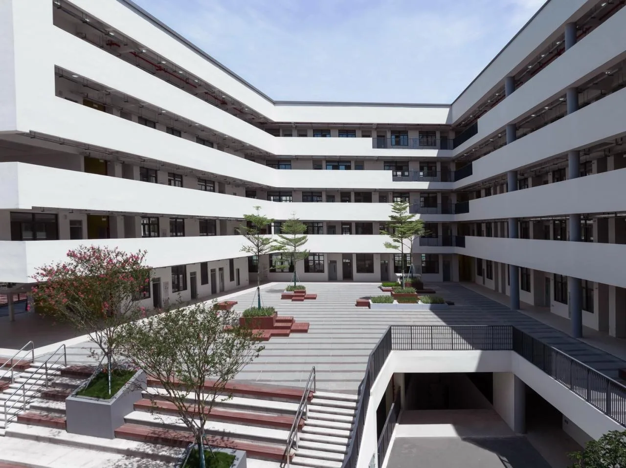 BIM Architecture | Zhongyang School and Shantou Special Center Kindergarten/Botao Architecture in Longhu District, Shantou City