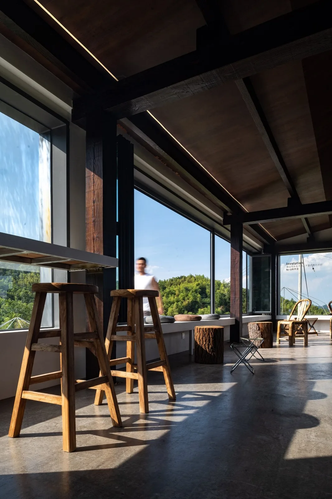 BIM Architecture | Shanye Tea Cafe/Pingjie Design at the foot of Siming Mountain