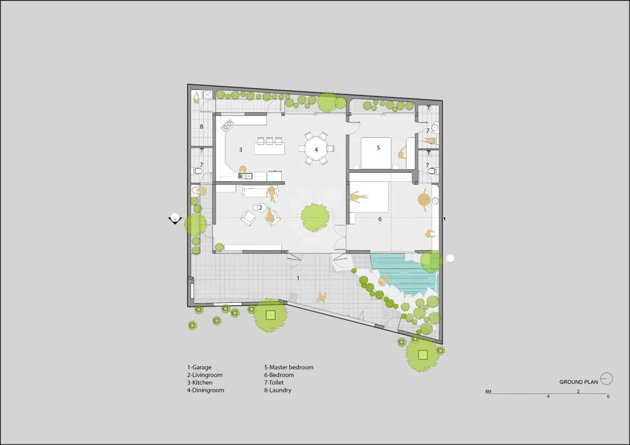 BIM Architecture | Tile House/The Bloom