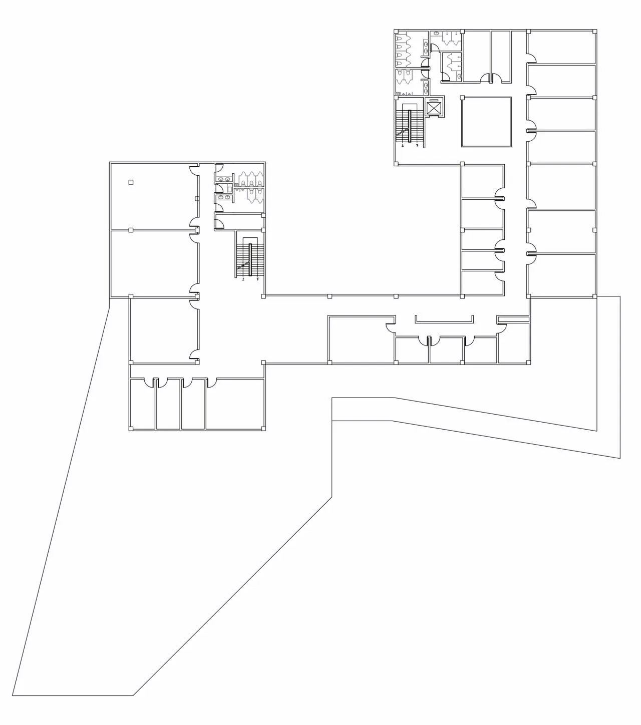 BIM Architecture | Nanjing University Xianlin Campus Co Creation Space Phase II/Nanjing University Architecture Zhong Huaying Studio