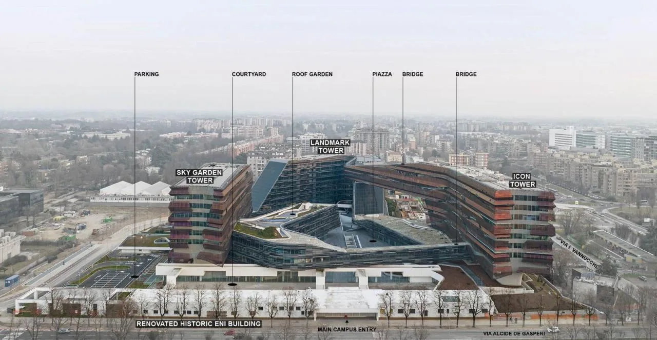 BIM Architecture | Eni Milan Headquarters/Morphosis Architects