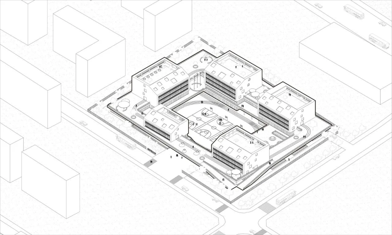 BIM Architecture | Beijing Yuying School Science City School/Beijing Institute of Architectural Design and Research