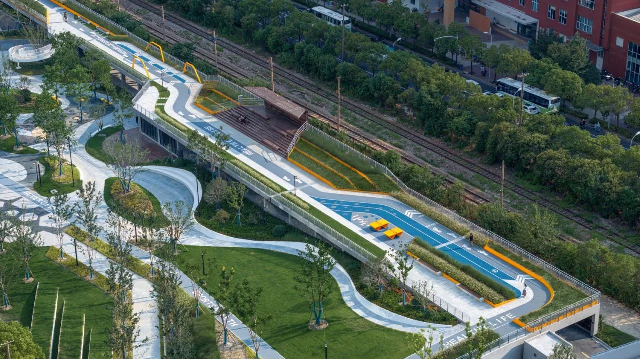BIM Architecture | Shanghai New Frontier • New Second Green Space& Citizen Center/UA You'an Design
