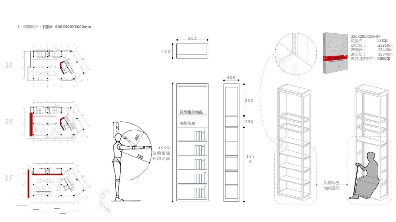 BIM Architecture | Shouchuang Heyuan Pinggu New City Rental Housing Community Library/Yan Yang Architectural Design