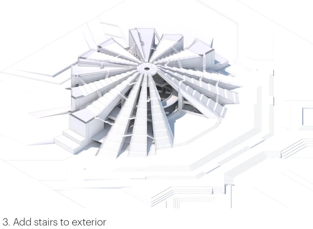 BIM Architecture | Tirana Pyramid/MVRDV