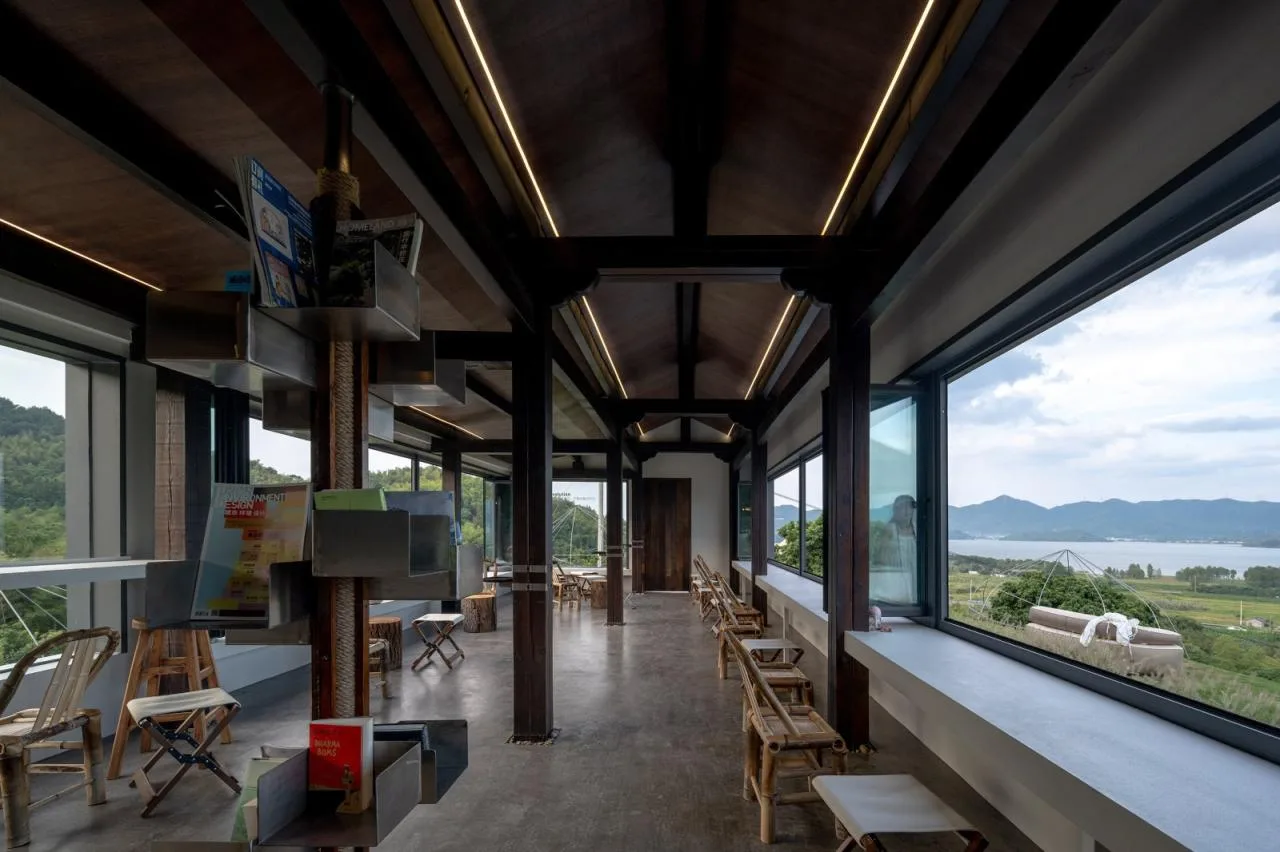 BIM Architecture | Shanye Tea Cafe/Pingjie Design at the foot of Siming Mountain