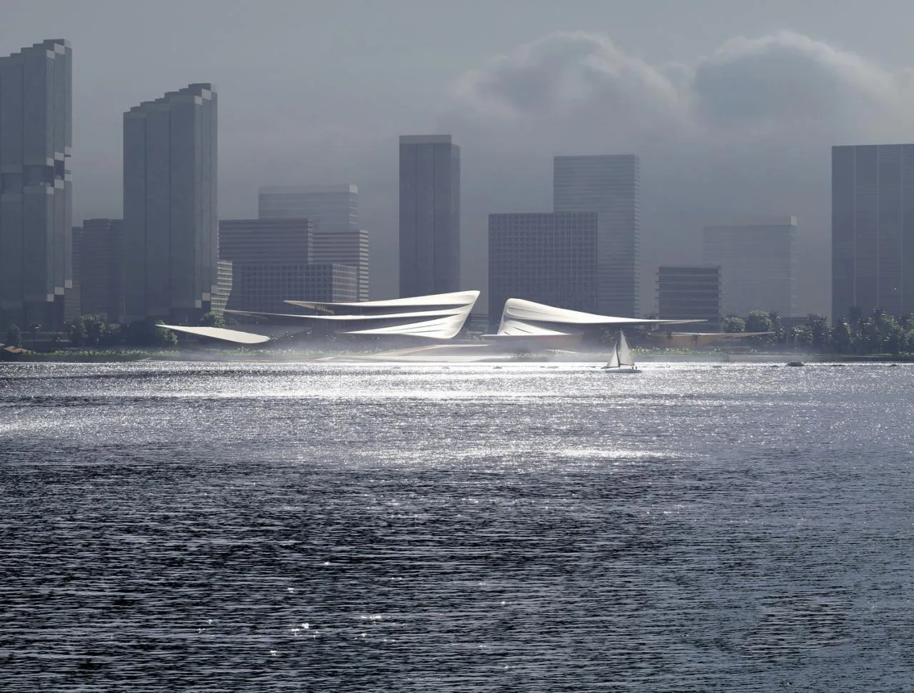 BIM Architecture | Sanya New Culture District Design Competition/Zaha Hadid Architects