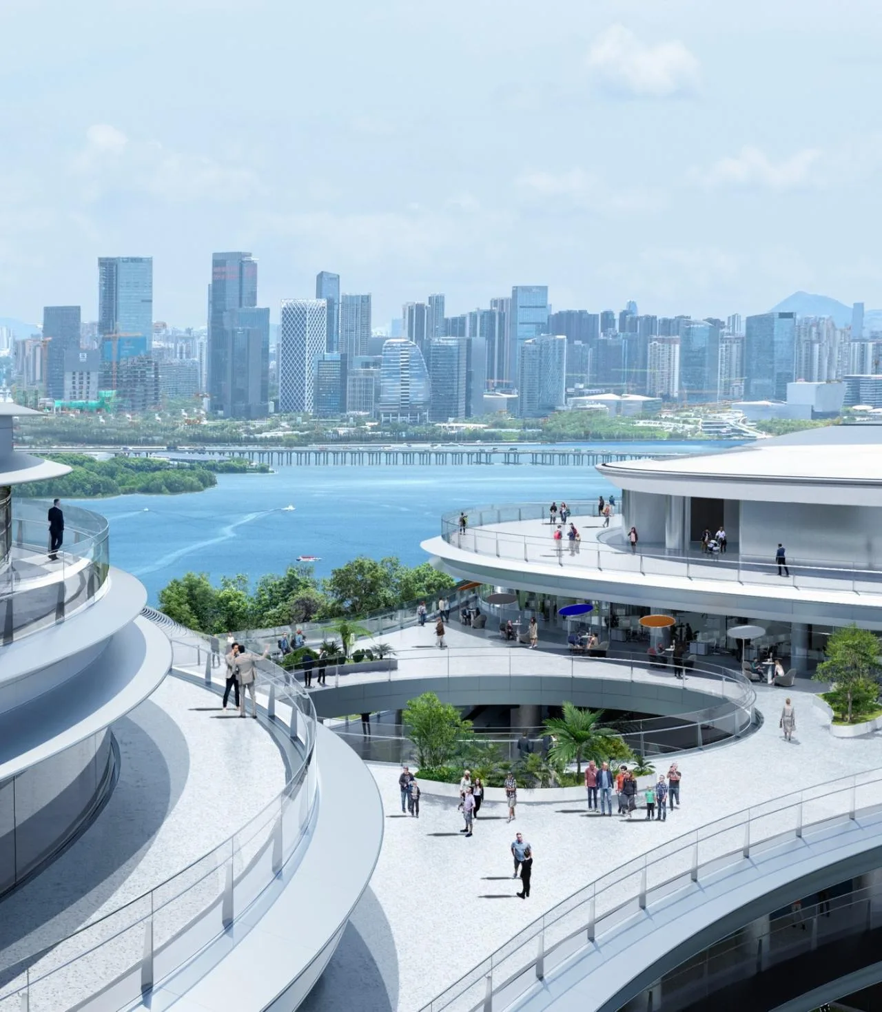 BIM Architecture | "Floating" Tencent Headquarters Park 04 Plot/Ma Yansong MAD