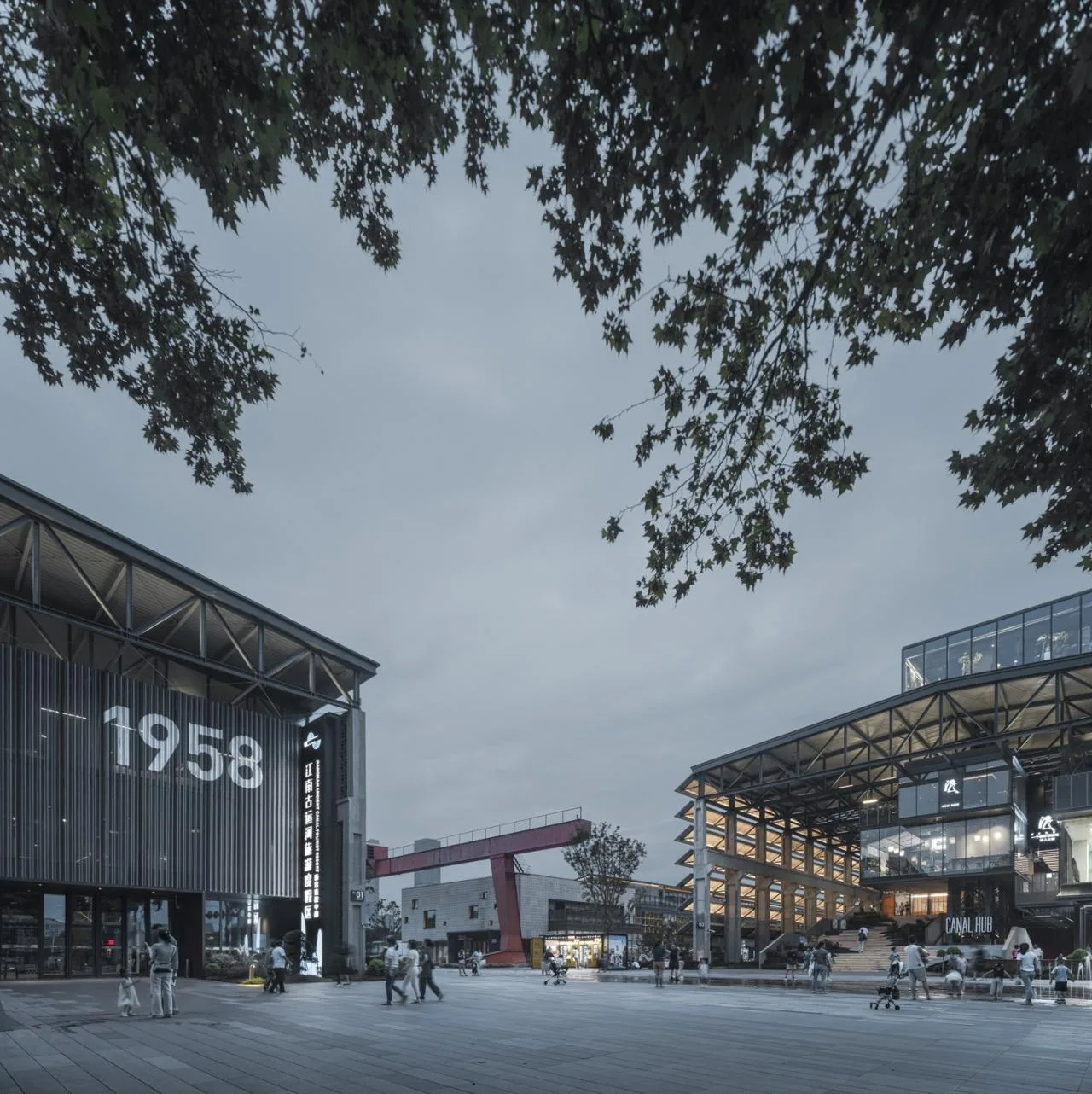 BIM Architecture | Canal Hub 1958/Shenzhen Huahui Design