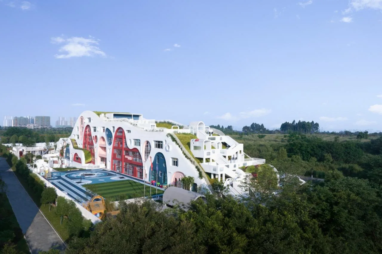 BIM Architecture | China's Most Beautiful Kindergarten: Dale Zhiye Kindergarten, They Make Kindergartens the Most Anticipated Place/Deca Architectural Design Center