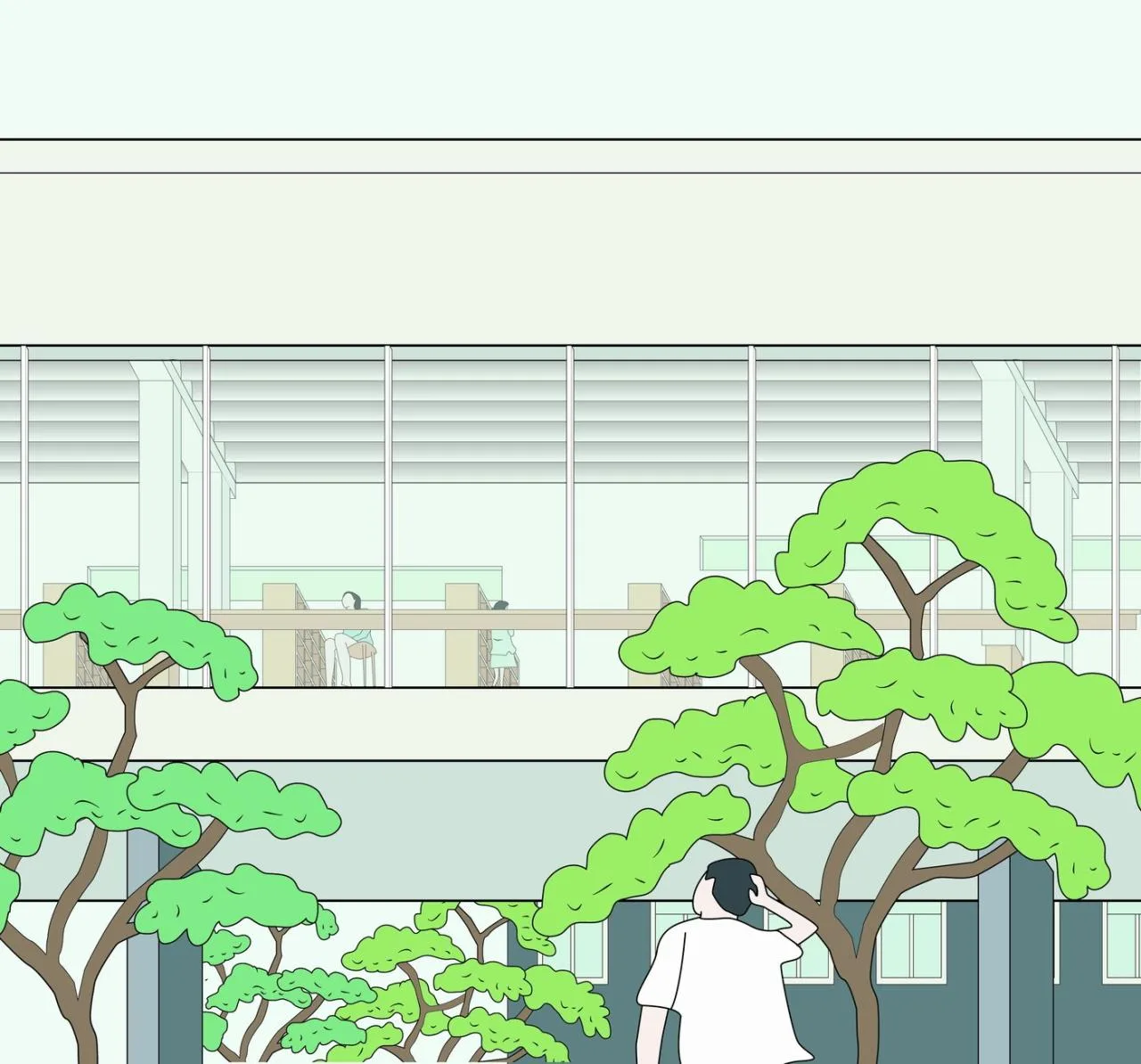 BIM Architecture | Gulin Vocational High School in Ningbo City: Infinite Script for Youth/ARCHIS Architectural Design Firm