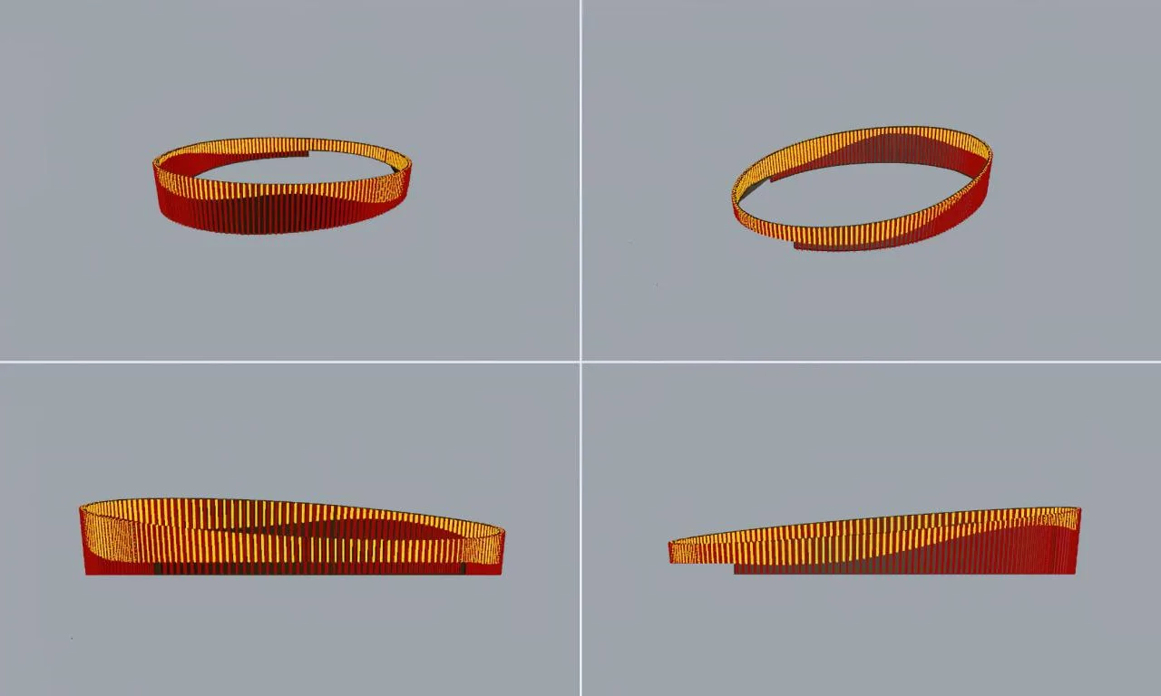 3D facade schematic