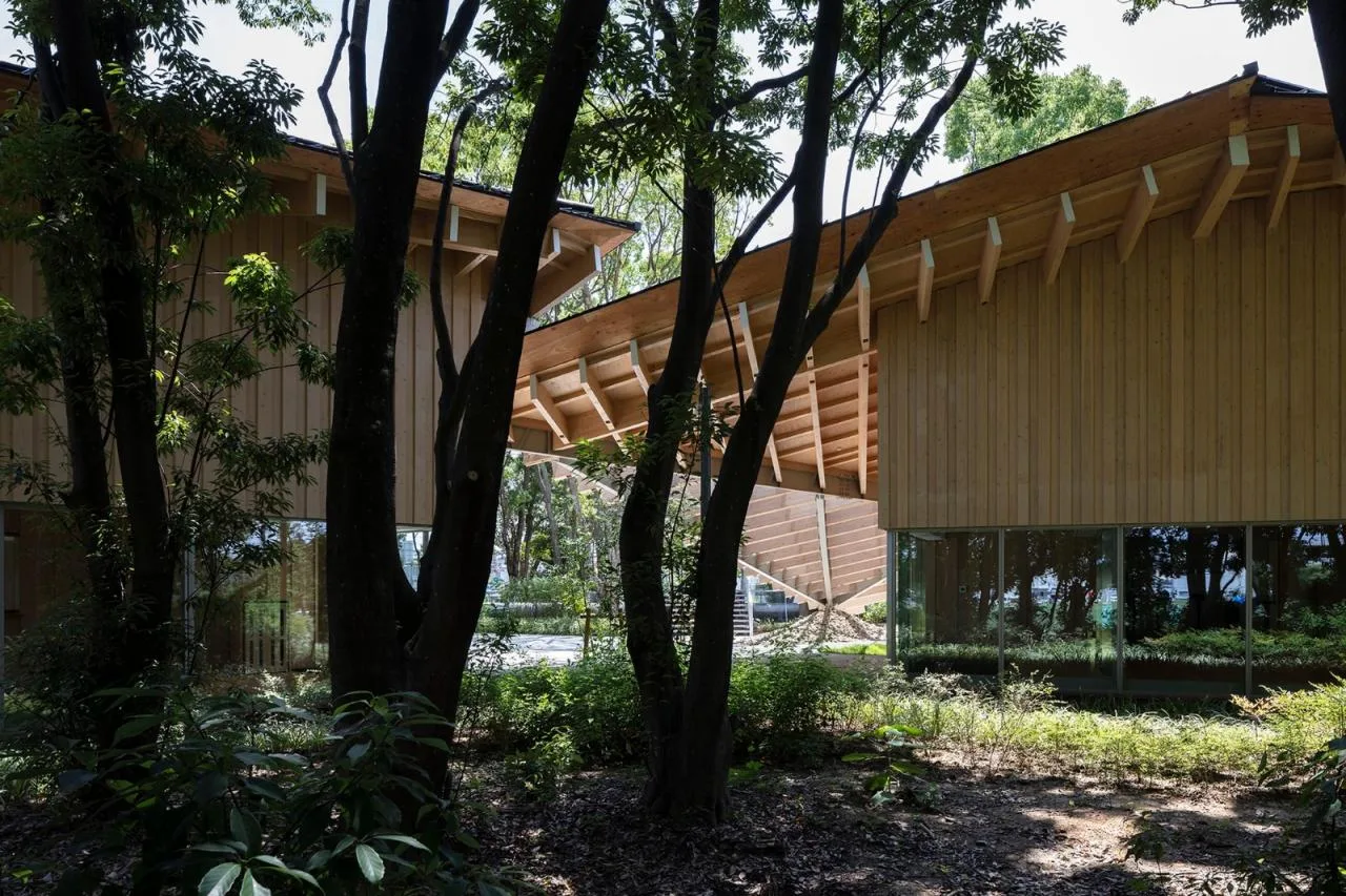 BIM Architecture | KANEKA Health Center/Kengo Kuma Architecture Urban Design Firm+Dacheng Construction