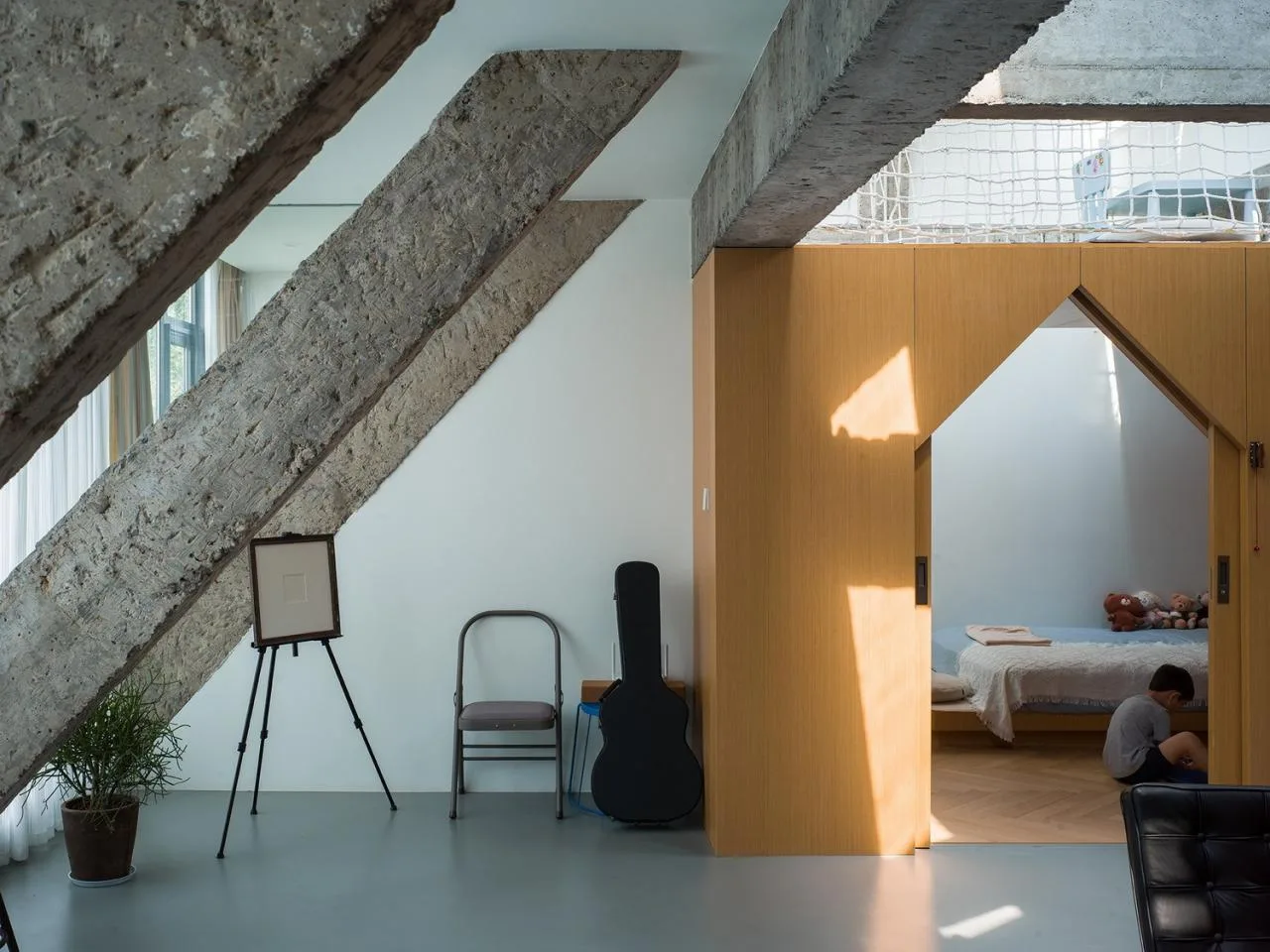 BIM Architecture | Beam House/Fan Building Design