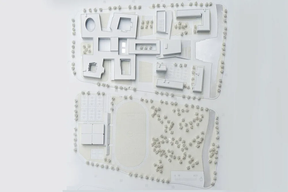 BIM Architecture | Gulin Vocational High School in Ningbo City: Infinite Script for Youth/ARCHIS Architectural Design Firm
