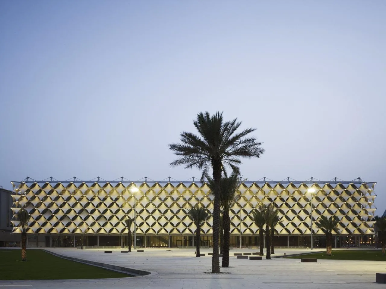 BIM Architecture | King Fahd Library in Saudi Arabia/Gabo Architectural Design Firm