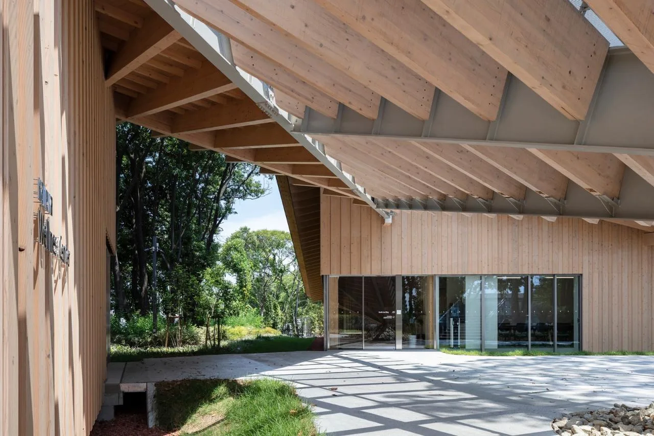 BIM Architecture | KANEKA Health Center/Kengo Kuma Architecture Urban Design Firm+Dacheng Construction