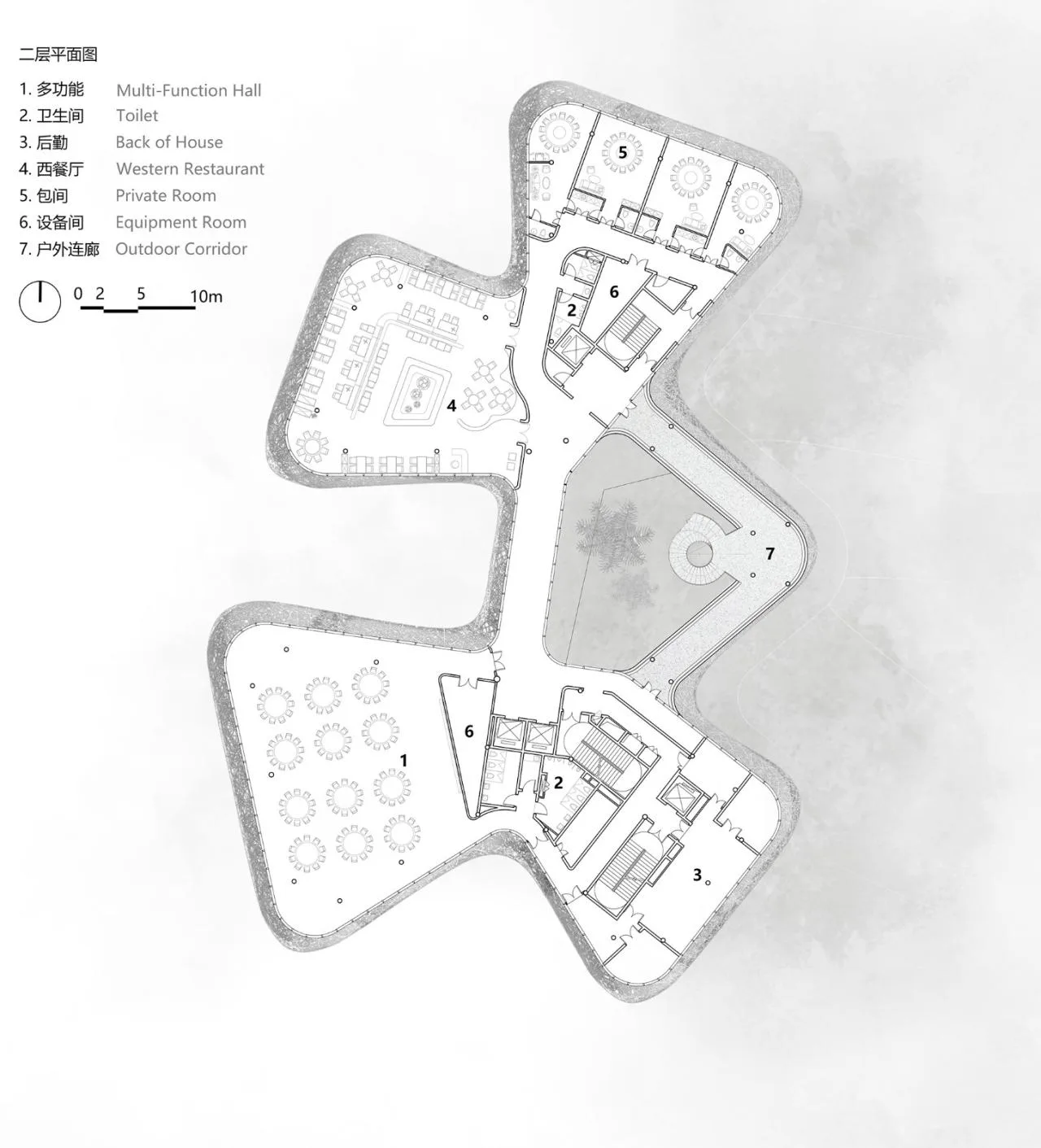 BIM Architecture | Baihe Lake Tourist Center/Architectural Design