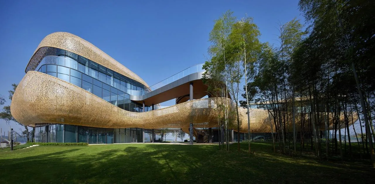 BIM Architecture | Baihe Lake Tourist Center/Architectural Design