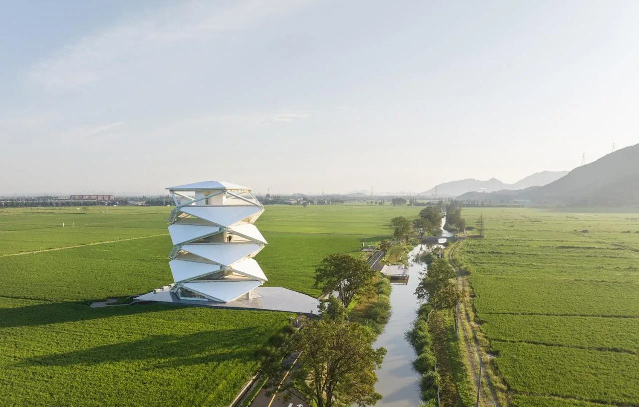 BIM Architecture | Lighthouse on Rice Fields/Lin Zaiguo Studio of China Electric Power Construction East China Institute