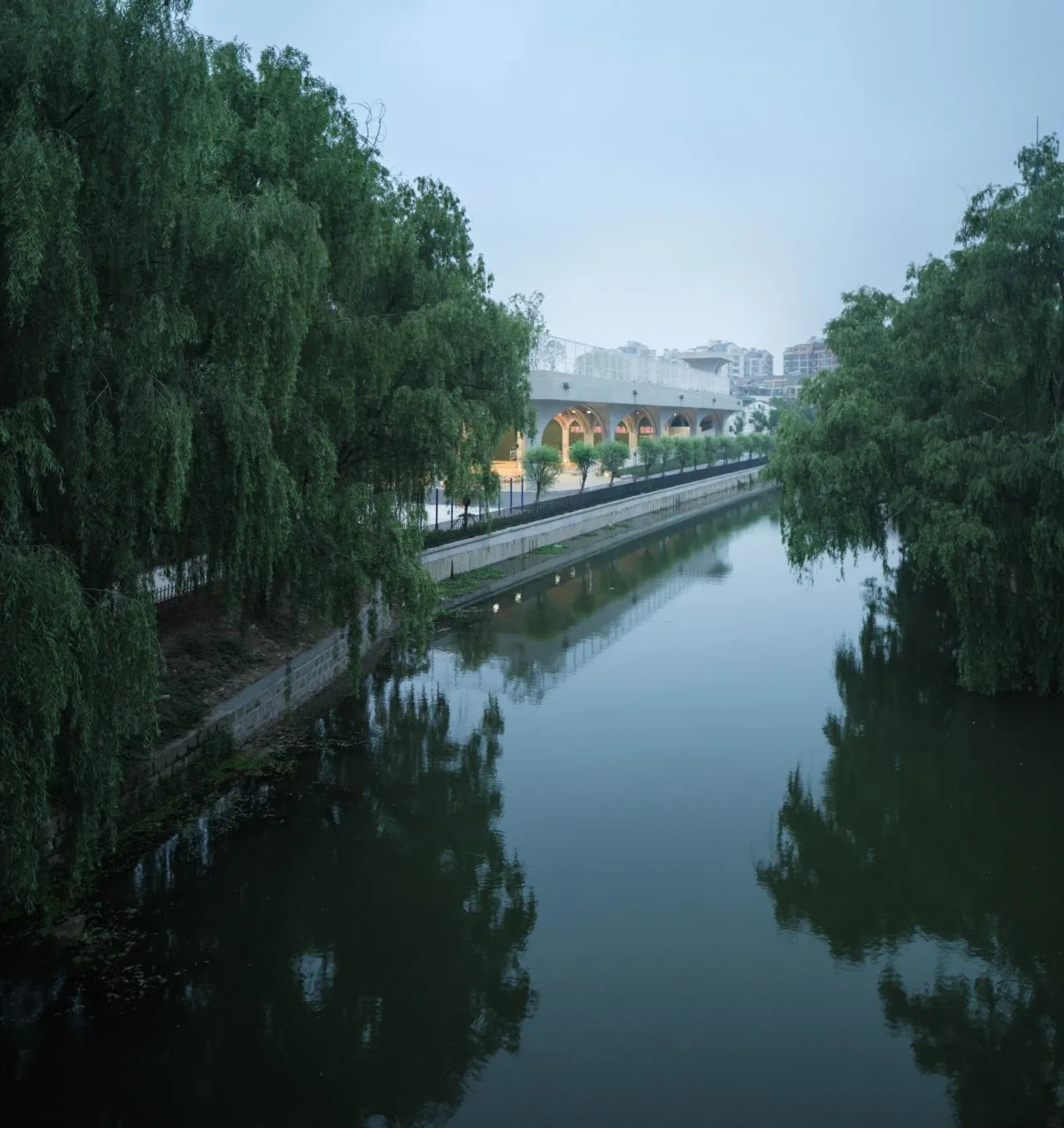 BIM Architecture | Wind and Rain Playground of Shaoxing University of Arts and Sciences/Architectural Design and Research Institute of Zhejiang University