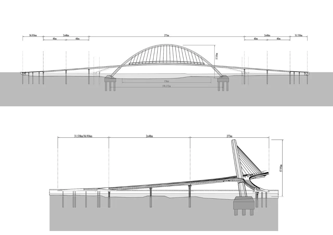BIM Architecture | Guangzhou Haixin Bridge/South China University of Technology Architectural Design and Research Institute Co., Ltd